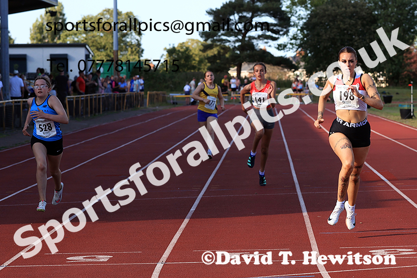 200 metres, 2025 NEGP No 4, Monkton. Photo: David T. Hewitson/Sports for All Pics